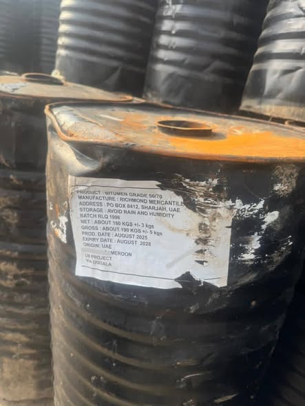 Bitume Grade 50/70 disponible à Douala