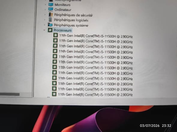 Machine professionnel Dell précision core i5