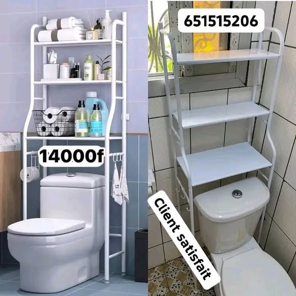 Ensemble étagère murale de douche