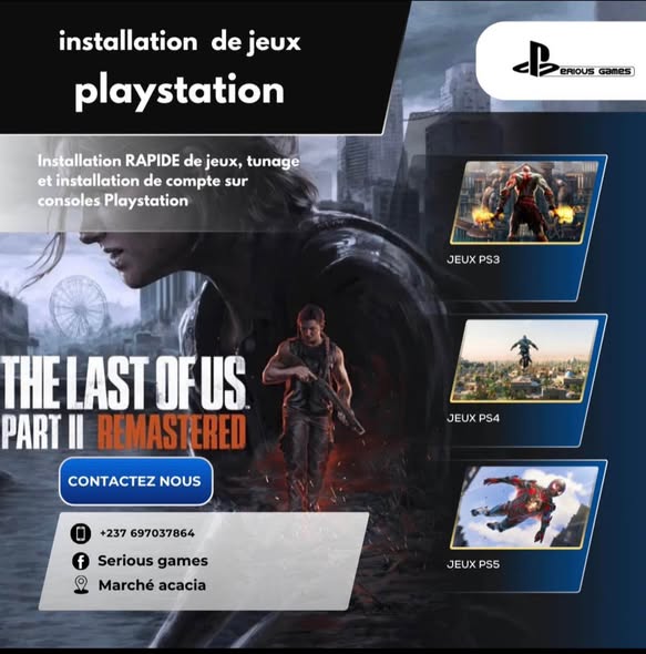 Installation de jeux PlayStation