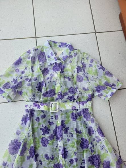Robe dame classe avec doublure