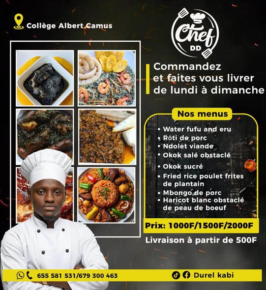 Fried Rice et Okok salé disponible