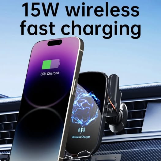 Support de téléphone à recharge sans fil