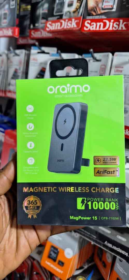 Powerbank à recharge sans fil 10.000mAh
