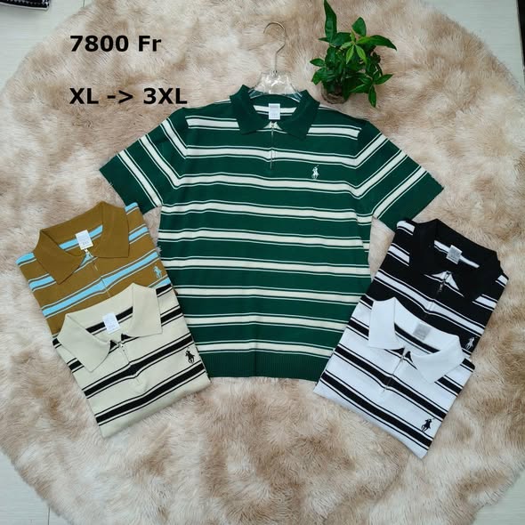 Polos 100% coton disponibles