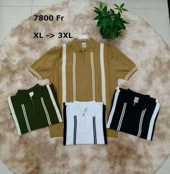 Polos 100% coton disponibles