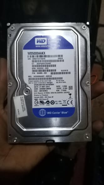 Disque dur Desktop 500 giga avec jeux