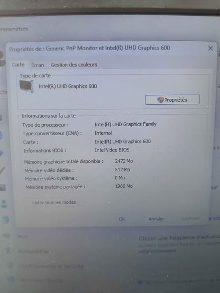 Vente de laptop geo 64go