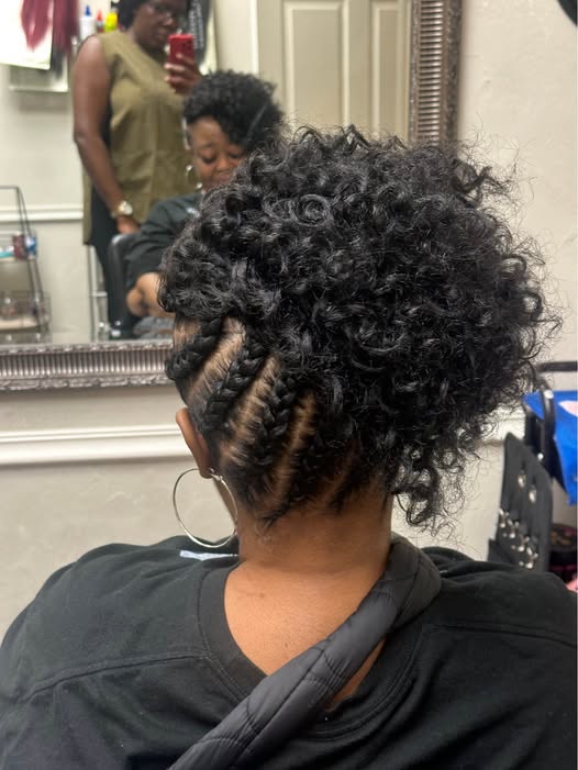Crochet CornRows with weave