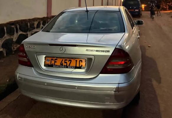 Mercedes kompressor c200 année 2002 à vendre
