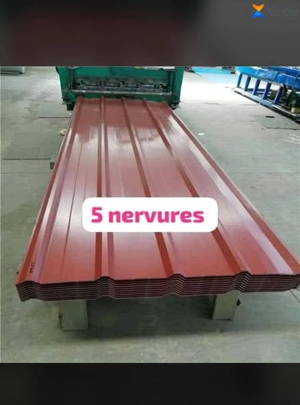 Toles bac et tuiles alumzin disponibles