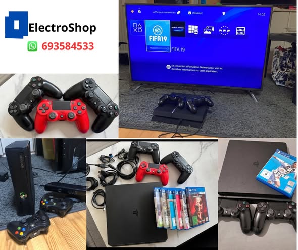 Consoles XBOX 360 et PS4 disponibles chez ElectroShop
