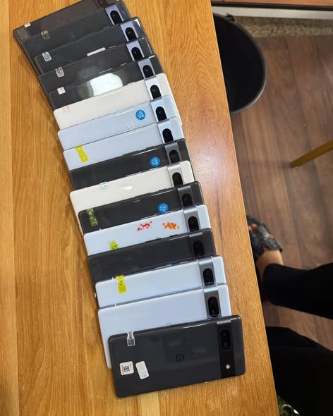 Arrivage Pixel 7A et Pixel 6