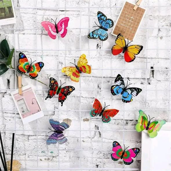 Papillons de décoration lumineux