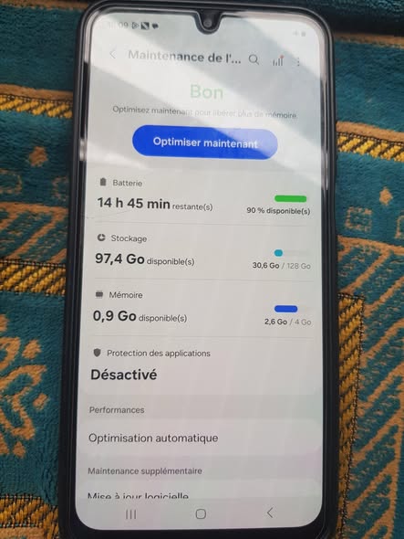 Téléphone Samsung en bon état