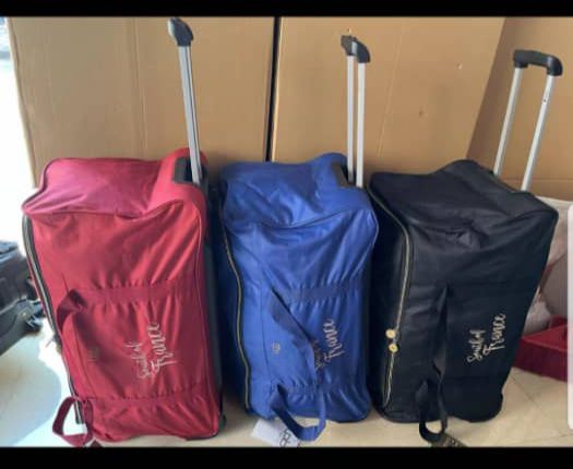 Arrivage de sacs de voyage