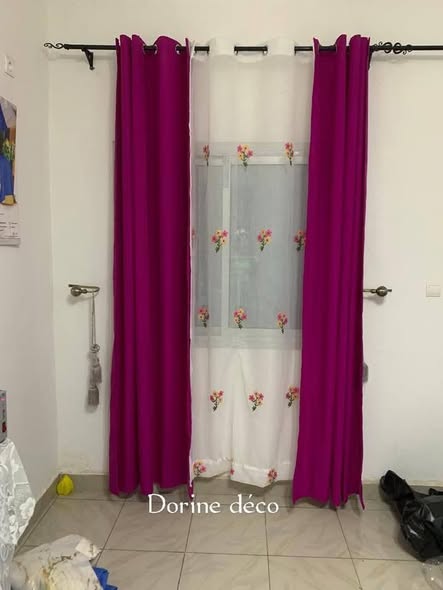 Rideaux 3 pièces à vendre