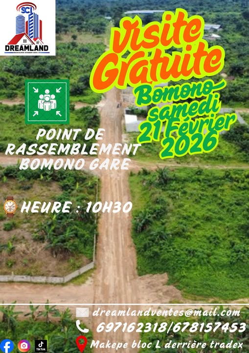 Visite gratuite de terrains à vendre