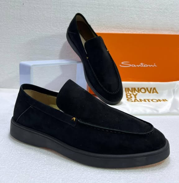 Chaussures Santoni en daim