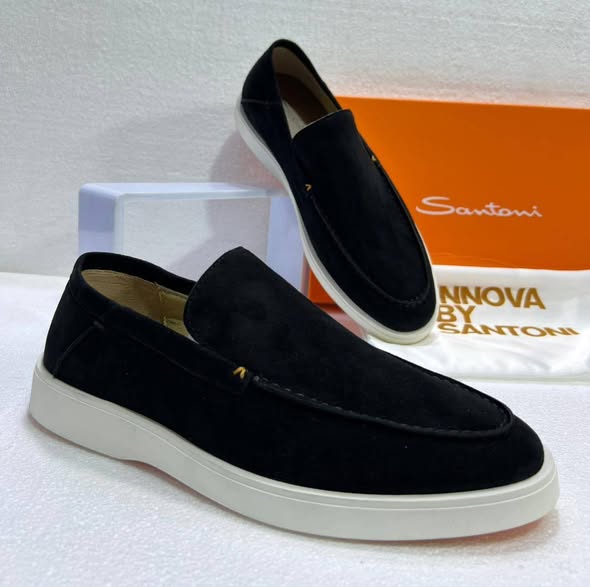 Chaussures Santoni en daim