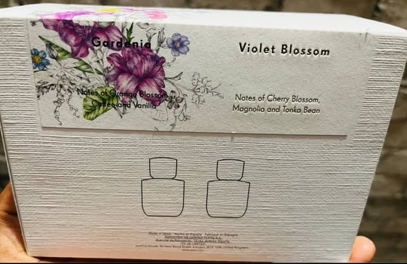 Coffret Zara (Gardenia et Violet Blossom) 90ml×2