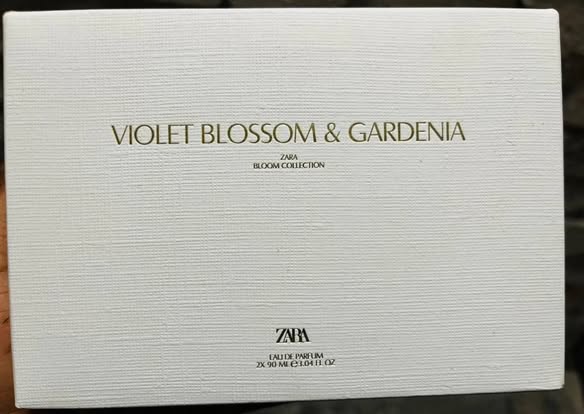 Coffret Zara (Gardenia et Violet Blossom) 90ml×2