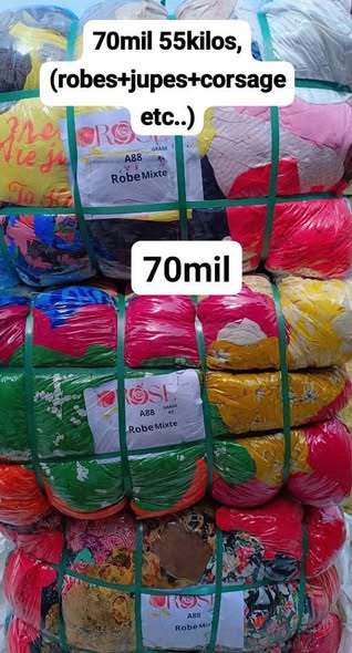 70 mil ballot de vêtements