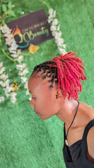 Dreadlocks sur les cheveux naturels et défrisé