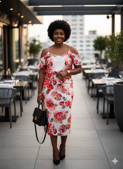 Belle robe fleurie Taille M