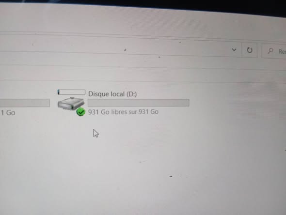 Disque dur 1Tera à vendre