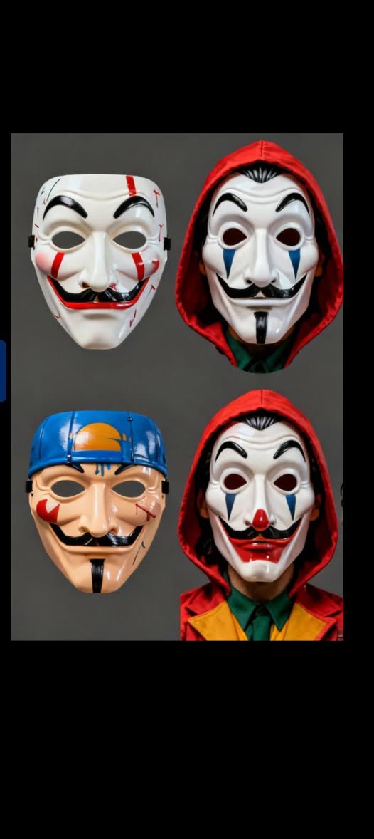 Vente des masques d'horreur