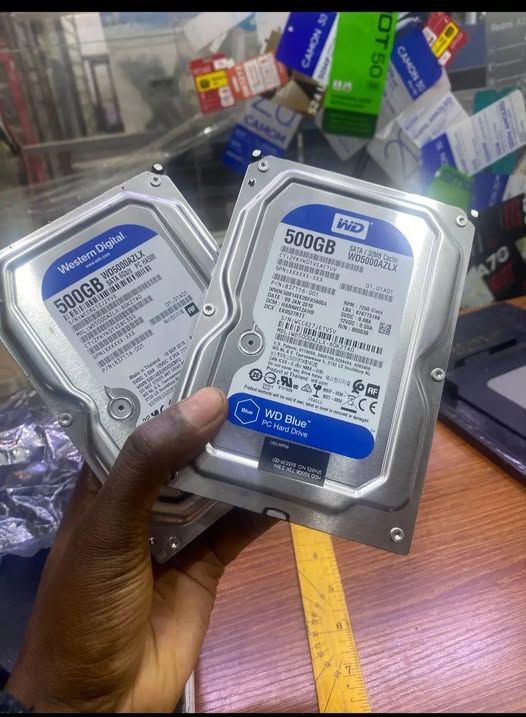 Disques durs 500GB avec système et contenu multimédia