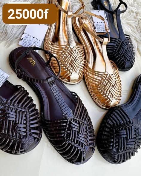 Pieds nus Zara chic