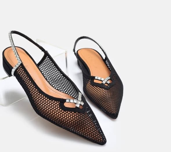 Pieds nus Zara chic