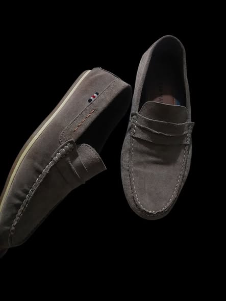 Mocassin San Marina en cuir velours