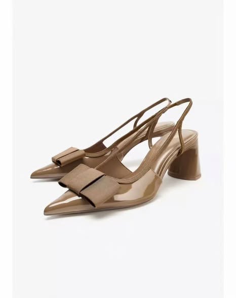 Mules et talons Zara de luxe
