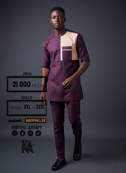 Ensemble Tunique Homme