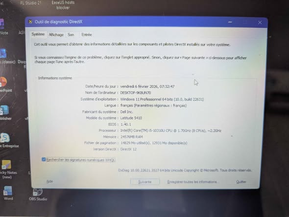 Dell Latitude E5410 Core i5 10th Gen