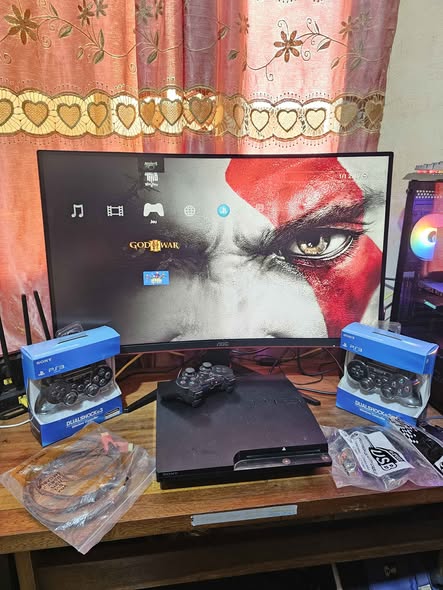 PS3 avec jeux et accessoires