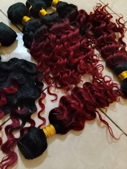 3 boule métissée indienne taille 16 avec closure
