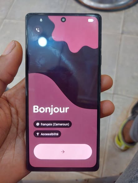 Google Pixel 6 bloqué sur le compte Google