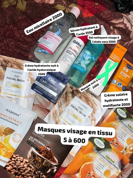 Grand déstockage de produits de beauté
