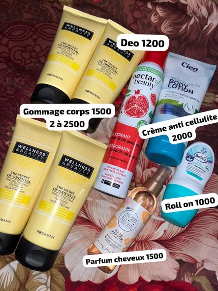 Grand déstockage de produits de beauté