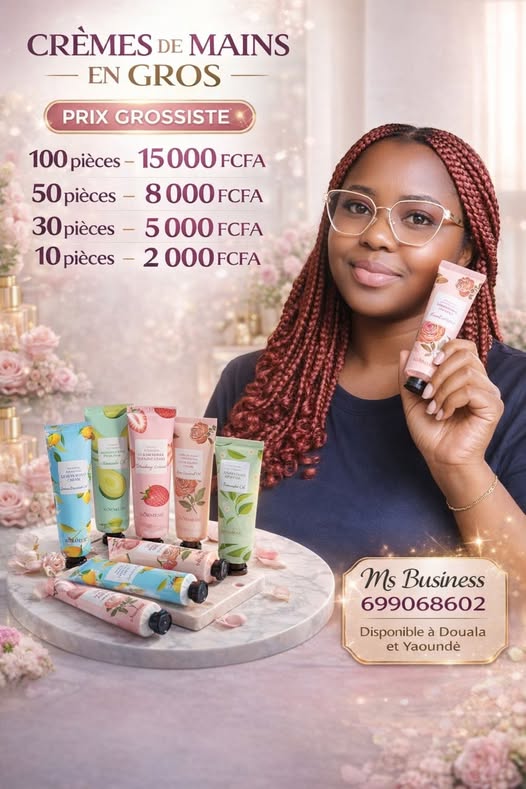 PROMO CRÈMES POUR LES MAINS