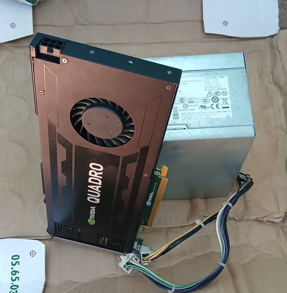 Carte graphique Nvidia et composants divers
