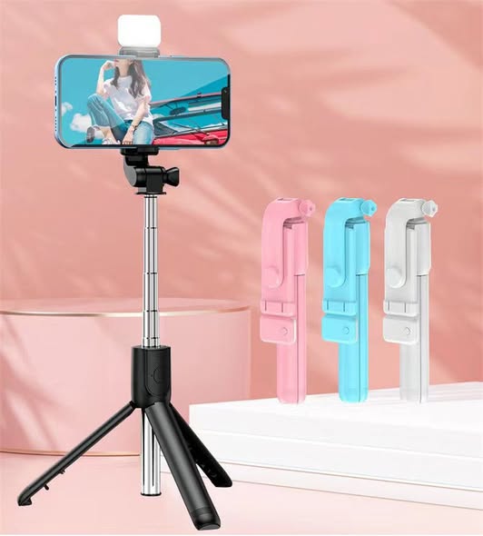 Perche Selfie Trépied Bluetooth
