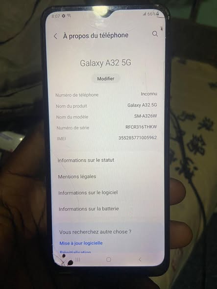 Galaxy A32 5G à vendre