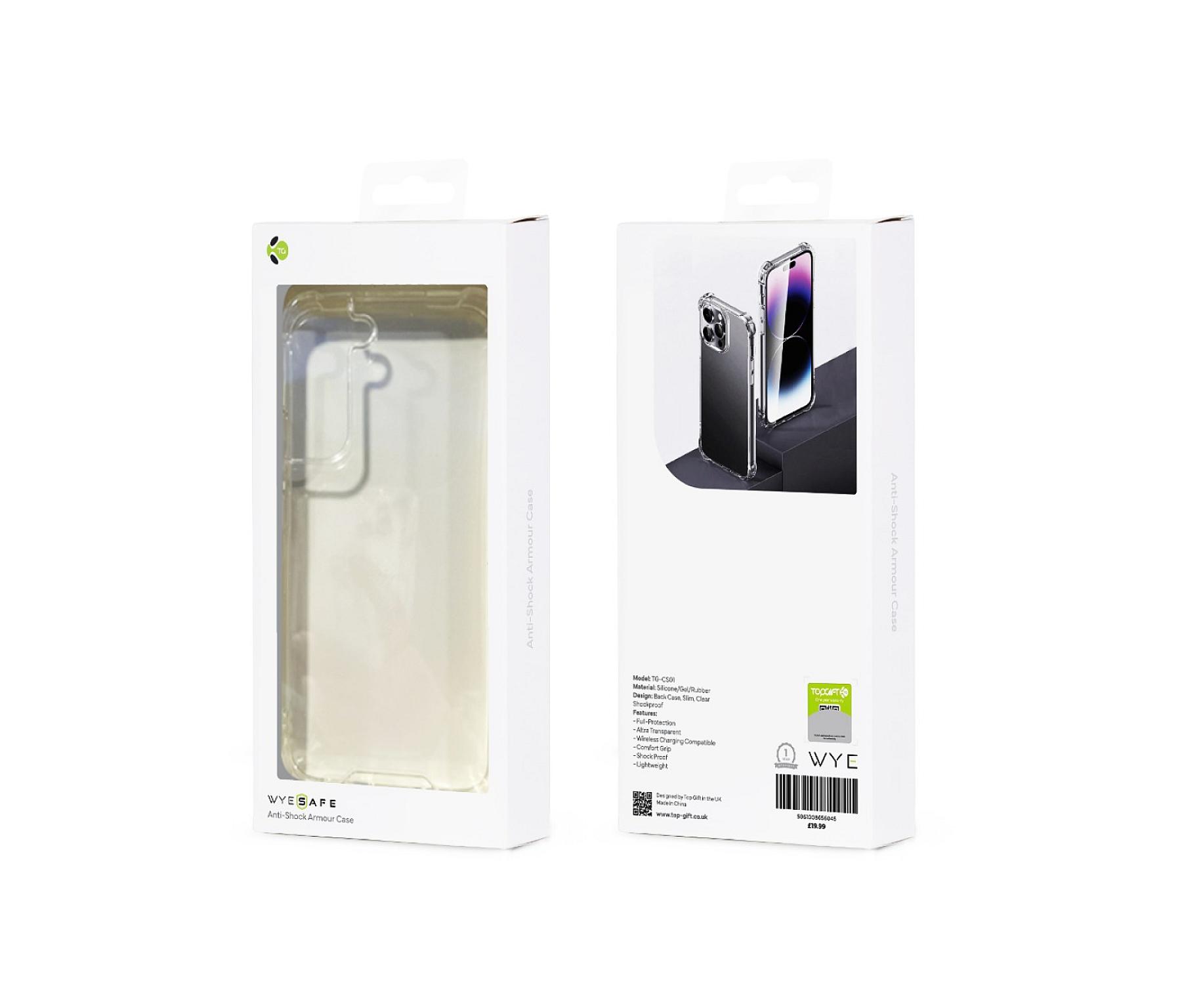 iPhone 14 Pro Max Clear Anti shock Armour CC01 Case view 2