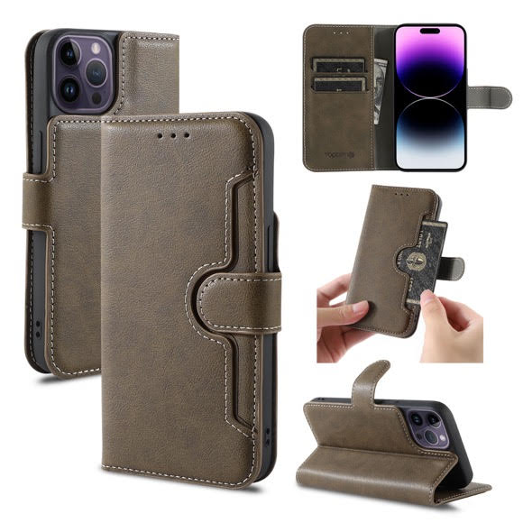 iPhone 7/8/SE Wallet Double Stiches WC02 Case