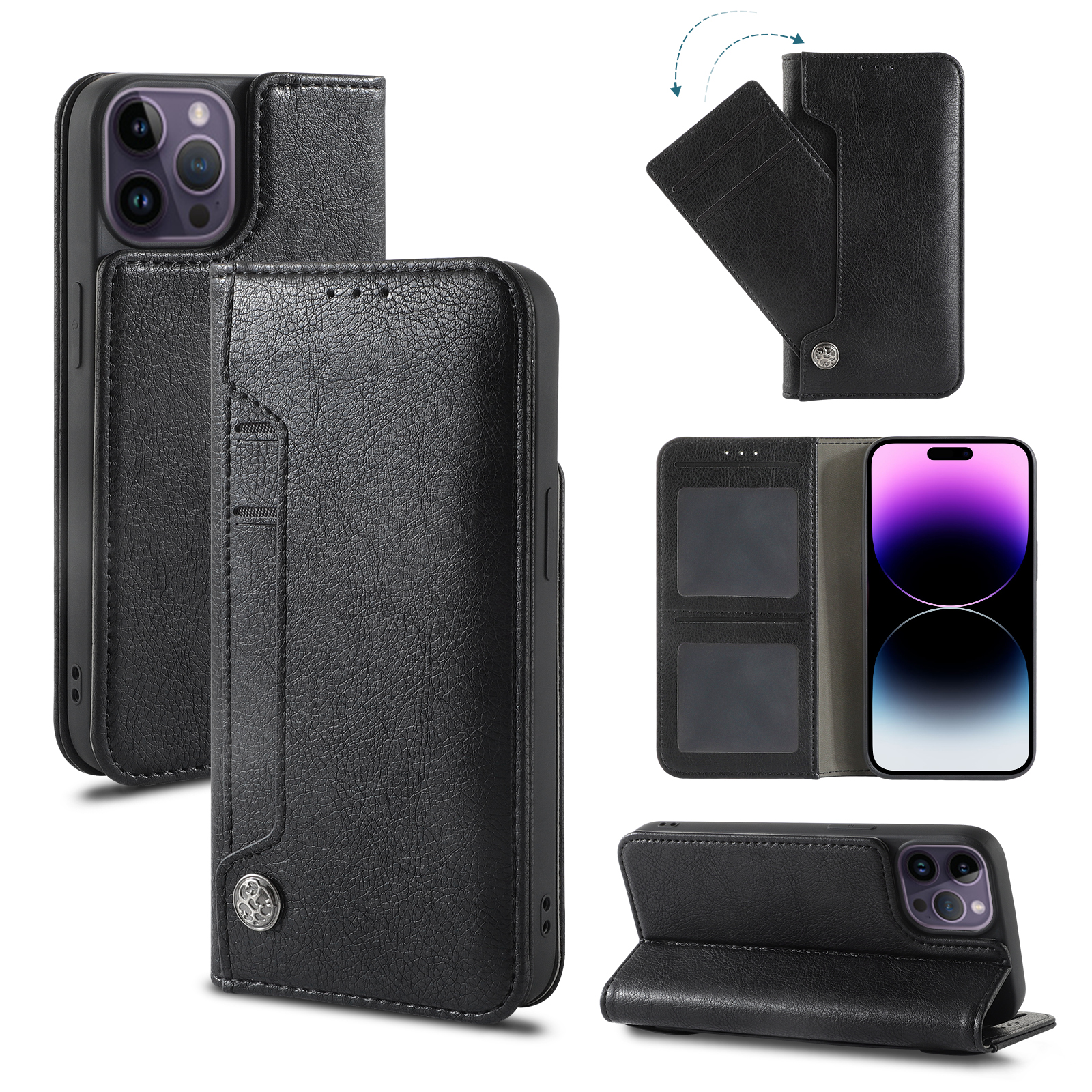 Galaxy S23 Wallet Slide Pocket Case